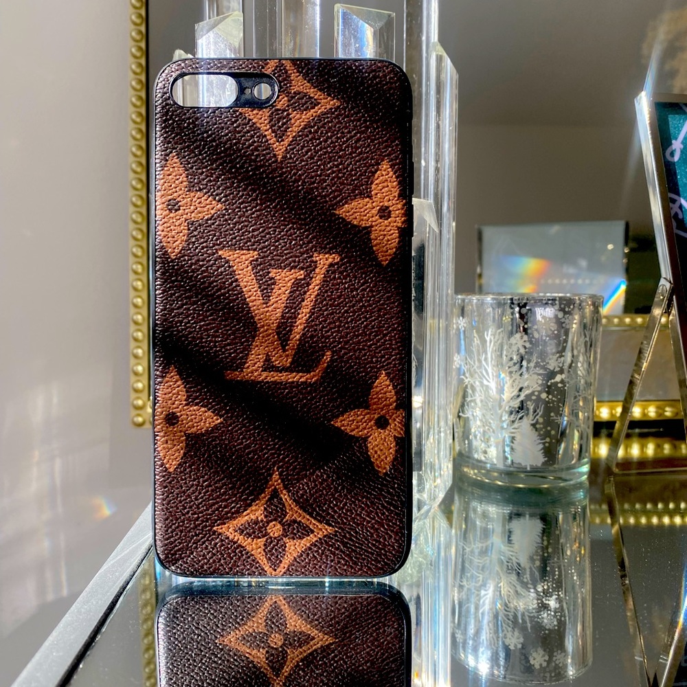 LV phone case for IPhone 7+ and 8+